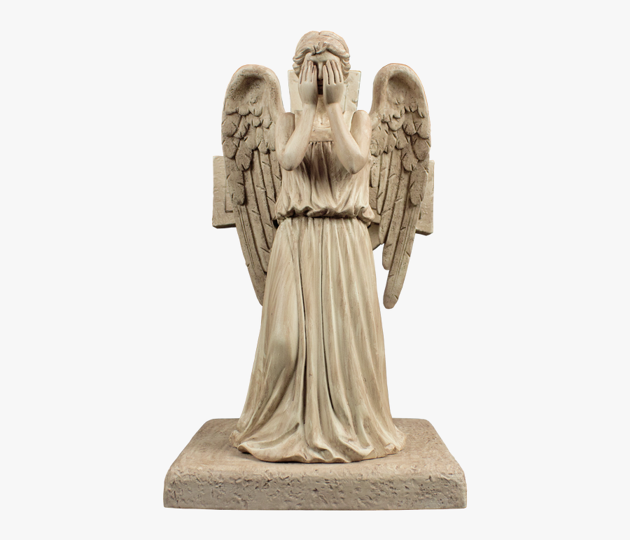 Weeping Angel Statue Sculpture The Doctor - Weeping Angels Png, Transparent Clipart