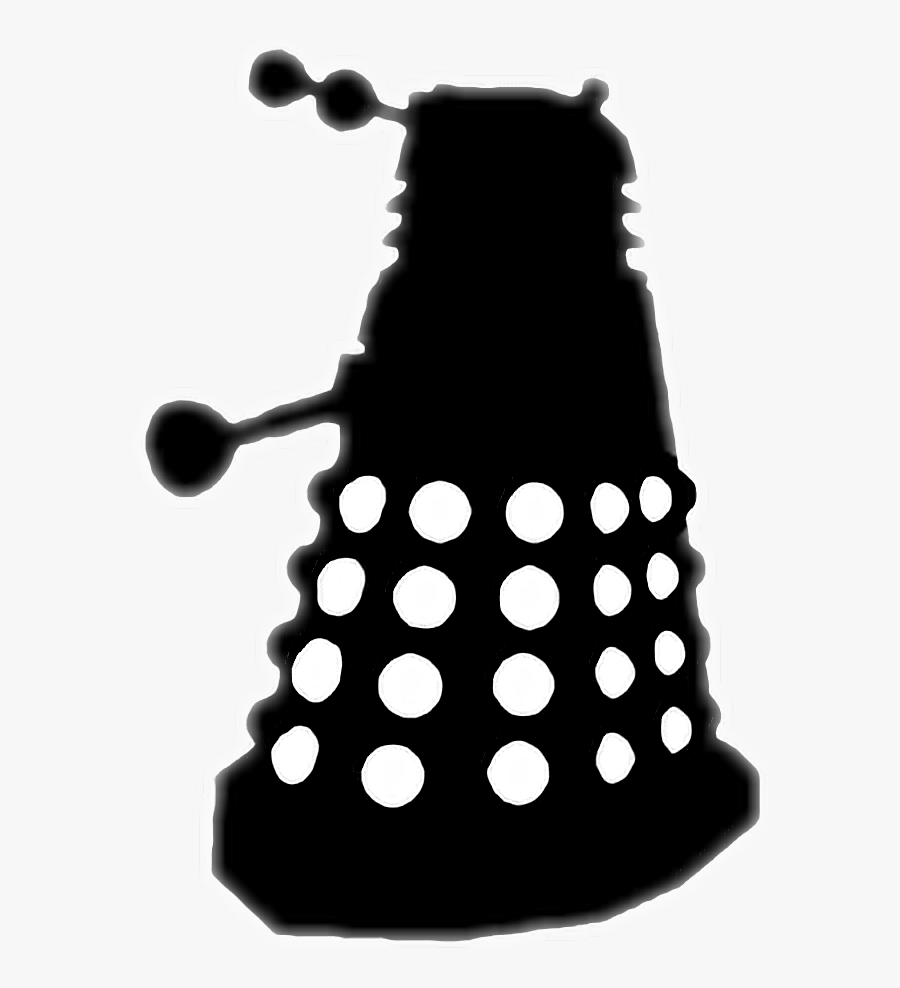 dalek silhouette Dalek Black And White , Free Transparent Clipart