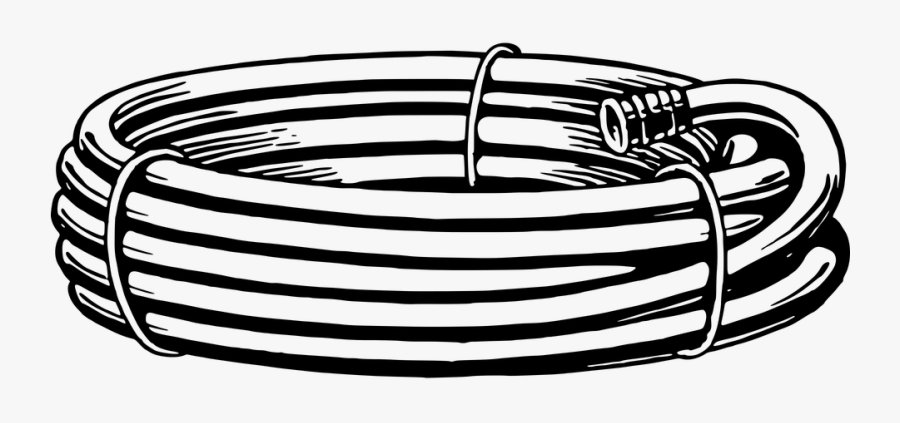 Garden, Gardening, Hose, Pipe, Water, Watering - Garden Hose Clip Art, Transparent Clipart