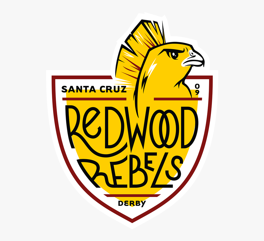 Santa Cruz Derby Girls Logo Redesign Clipart , Png - Emblem, Transparent Clipart