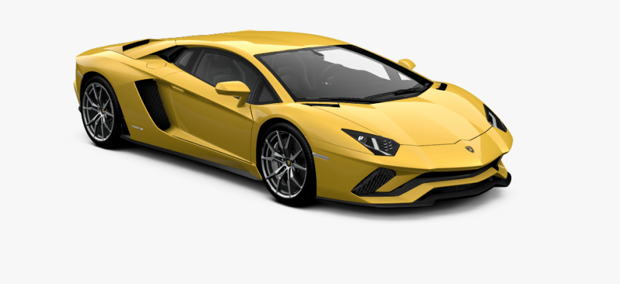 Lamborghini Aventador S Png - Lamborghini Aventador Yellow Png, Transparent Clipart