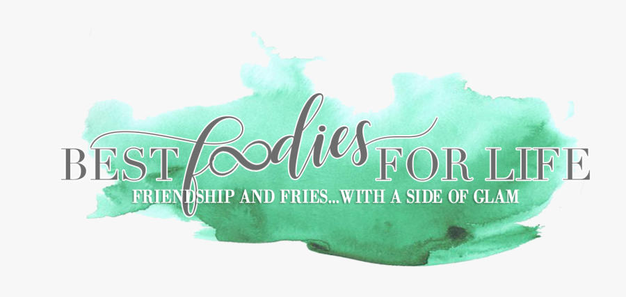 Friendship And Fries With A Side Of Glam - Calligraphy, Transparent Clipart