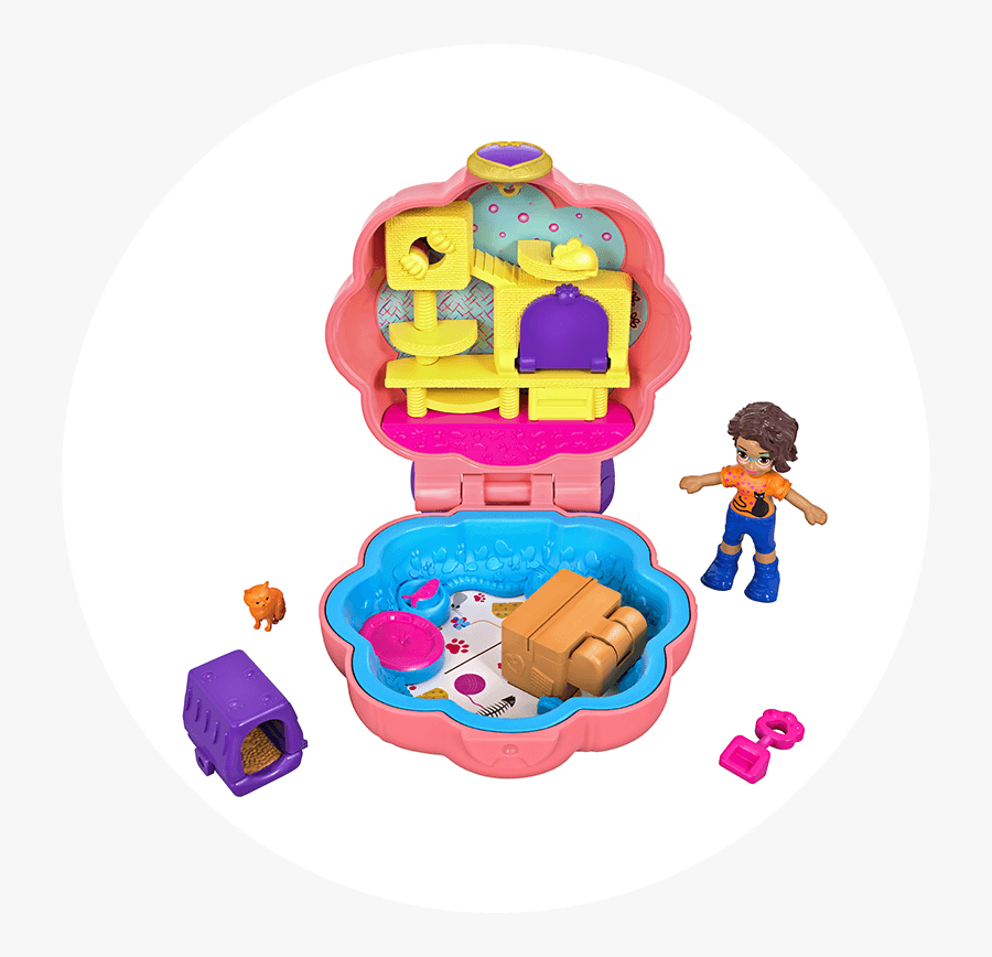 Polly Pockets Shani, Transparent Clipart