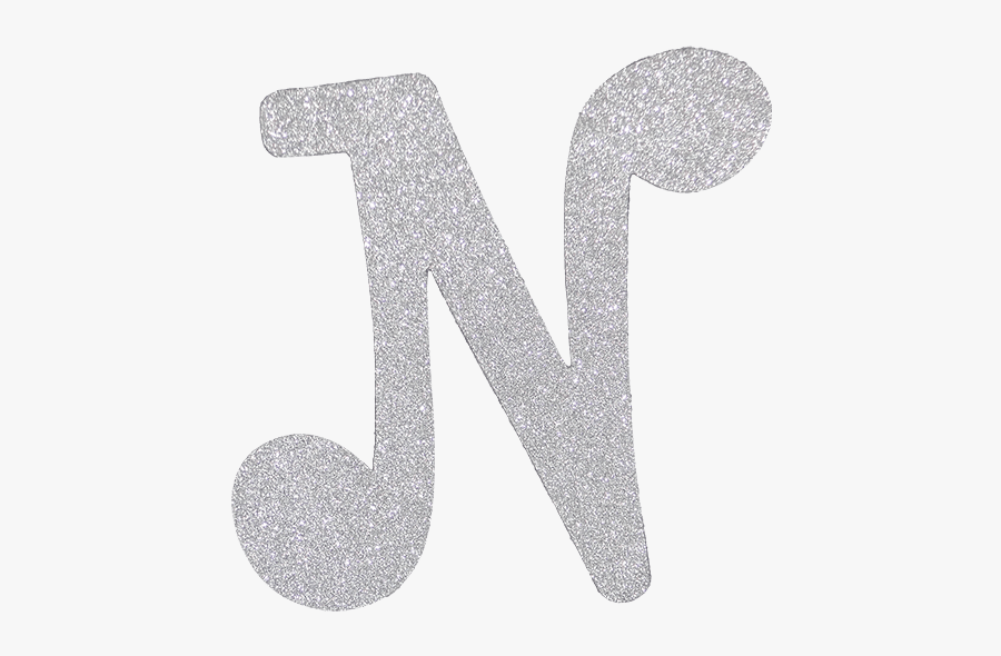 Diamond Letters Png - Silver Glitter Alphabet Letters, Transparent Clipart