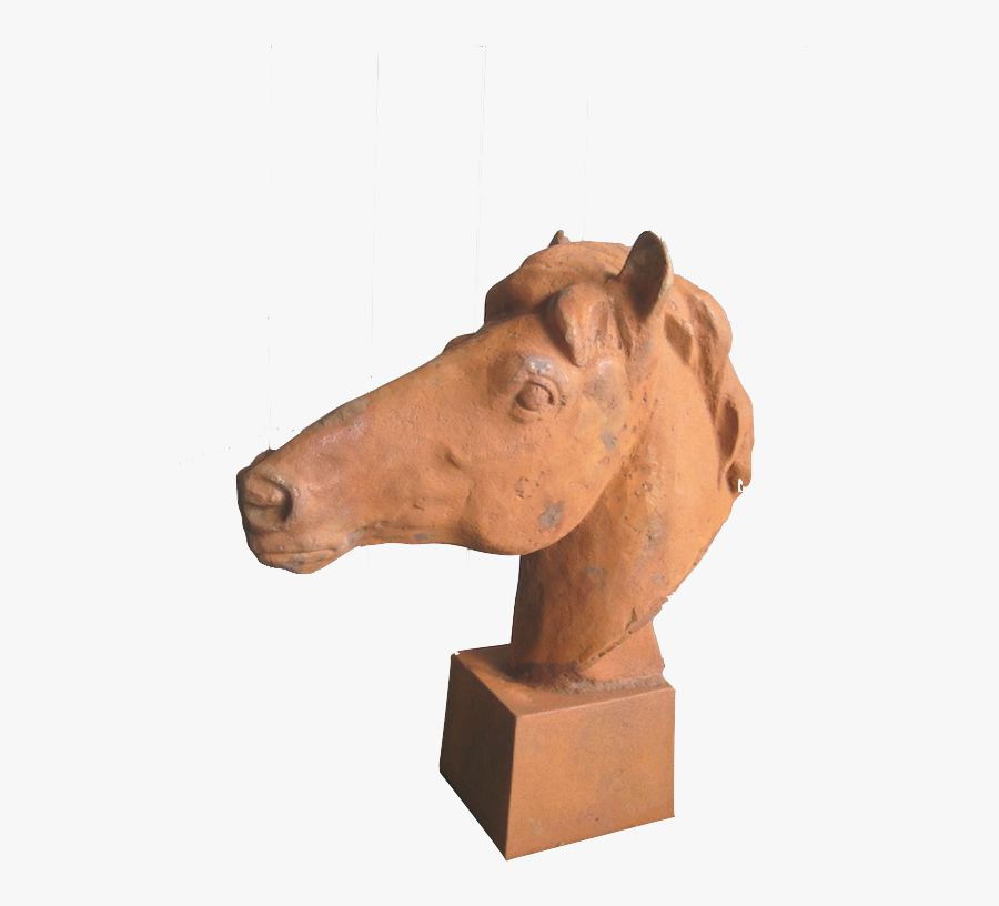 G028 Cast Iron Horse Head1 G028 Cast Iron Horse Head - Cast Iron, Transparent Clipart