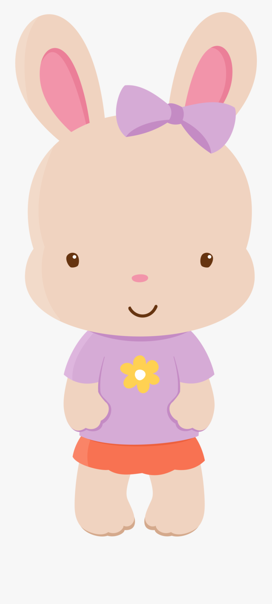 Shared Ver Todas - Cute Easter Bunny Clipart, Transparent Clipart