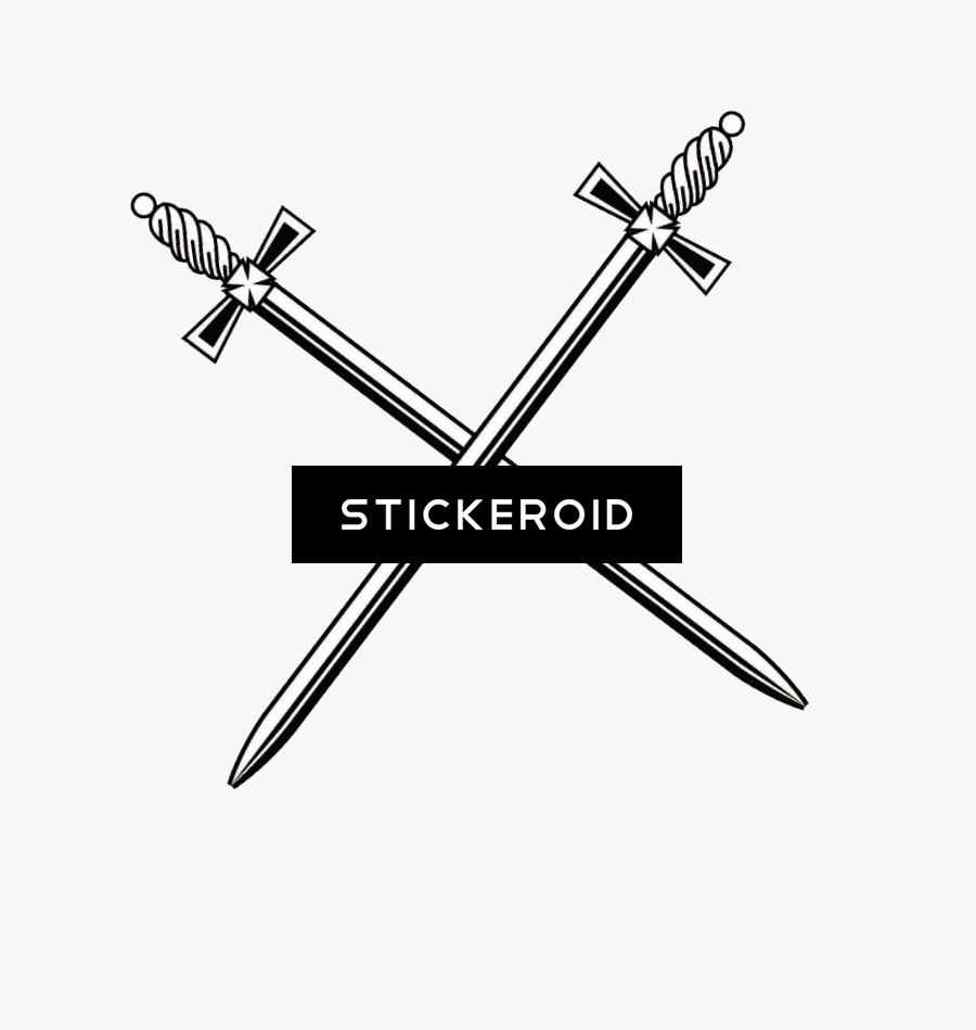 Cross Sword Png - Sword Cross Png, Transparent Clipart
