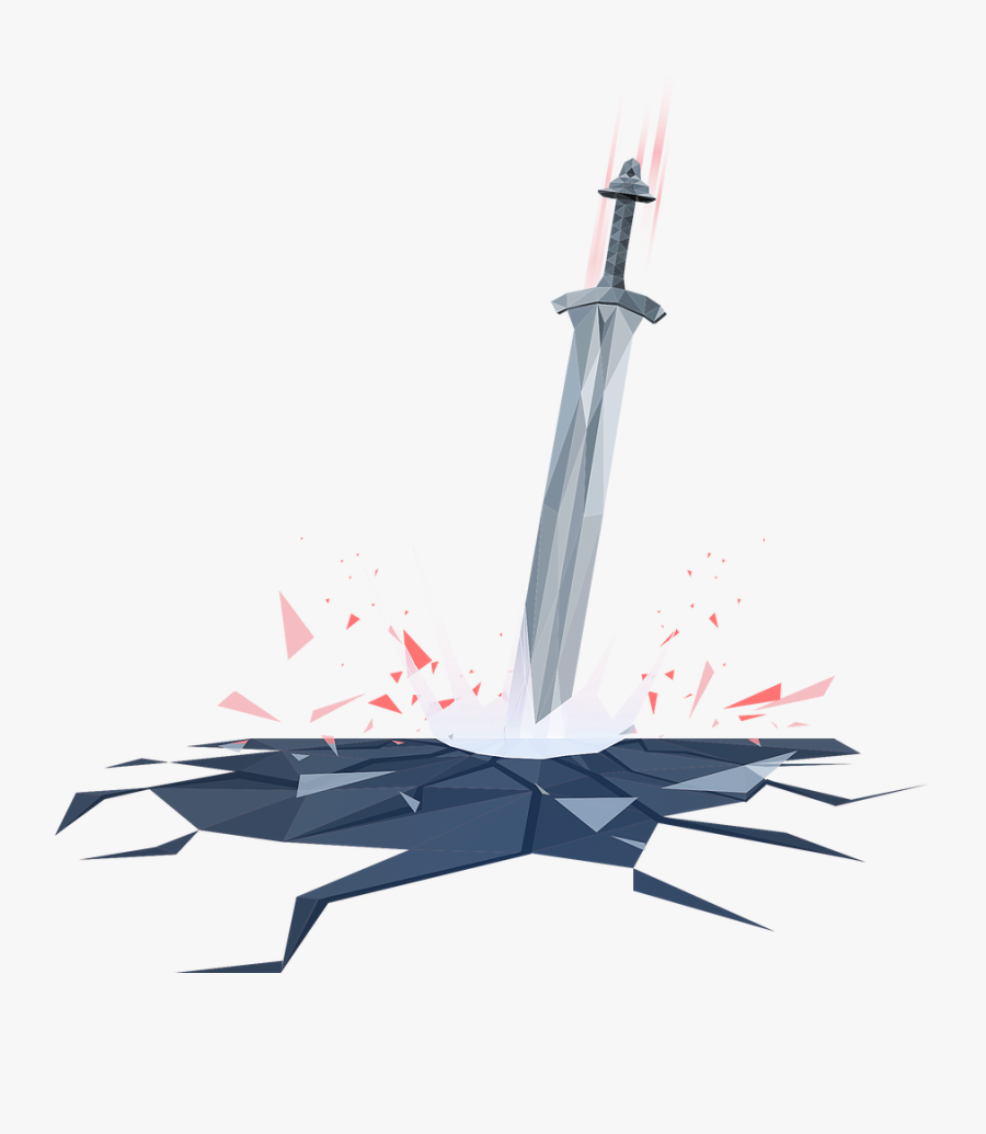 Sword Splash - Sword - Sword, Transparent Clipart