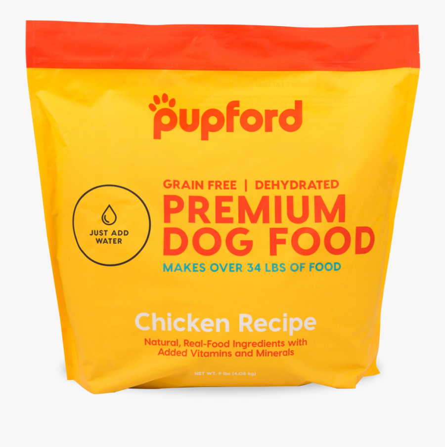 Pupford Premium Dehydrated Dog Food - Orange, Transparent Clipart
