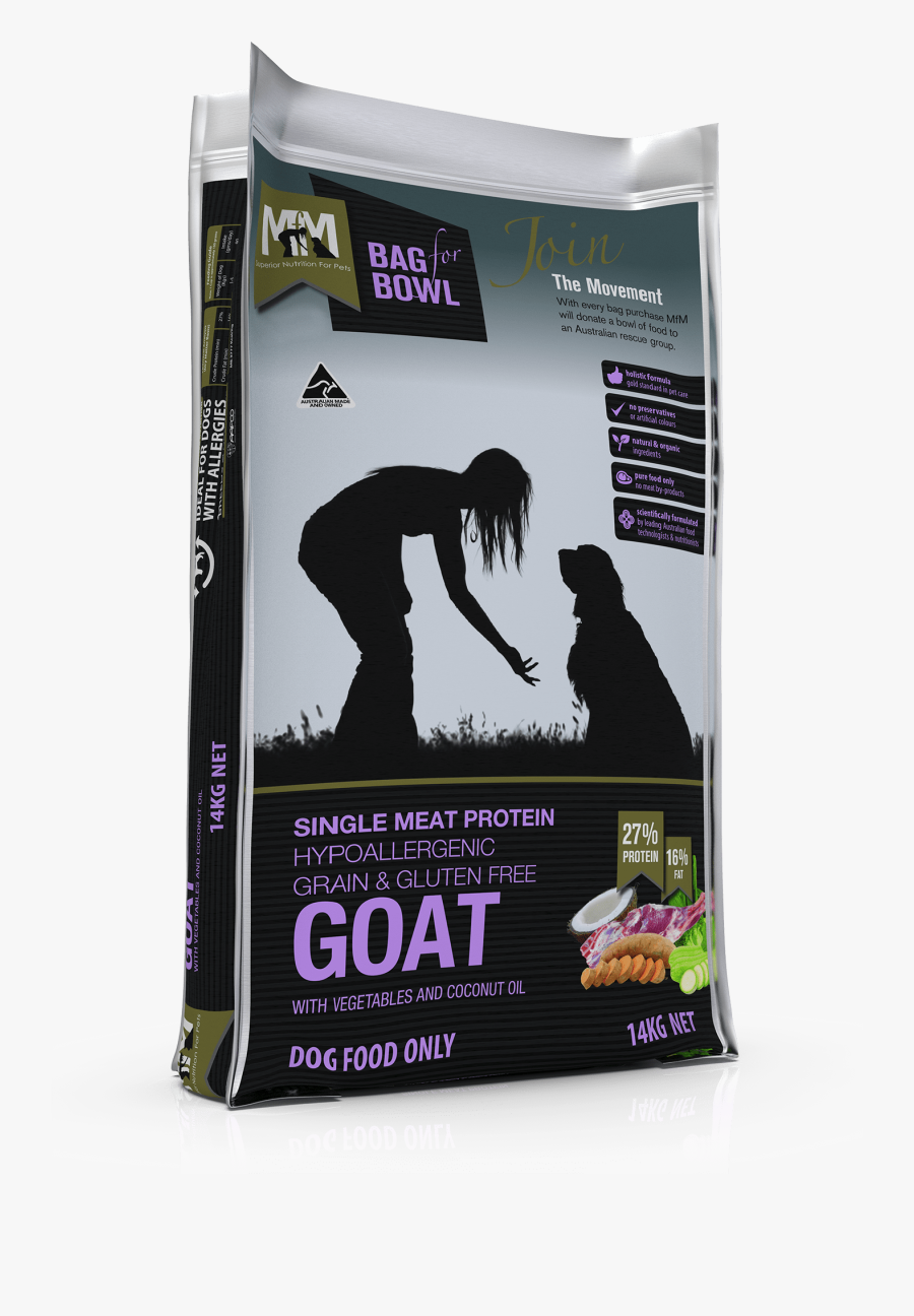9kg - Meals For Mutts Goat, Transparent Clipart