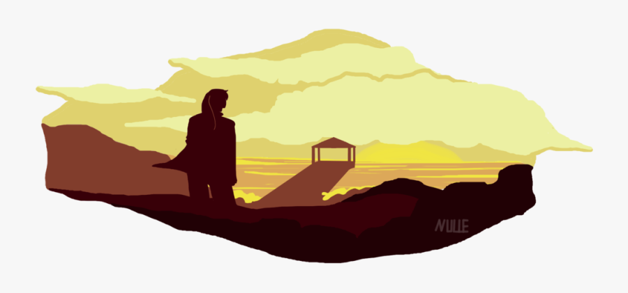 Pathway Clipart Mountain Road - Silhouette, Transparent Clipart