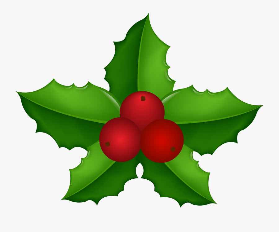 Transparent Holly Mistletoe, Transparent Clipart