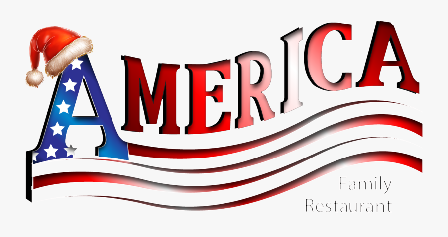 America Family Restaurant - Graphic Design, Transparent Clipart