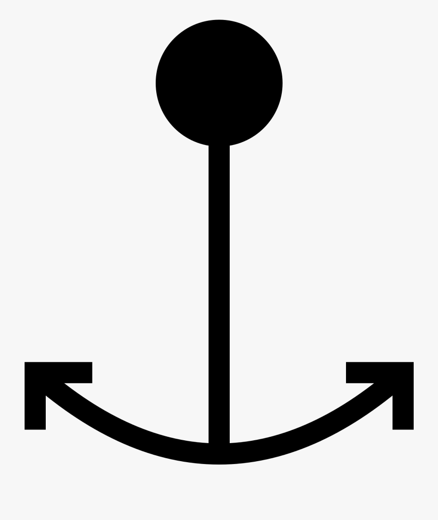 Pump Clipart Map Symbol - Symbol For A Port, Transparent Clipart