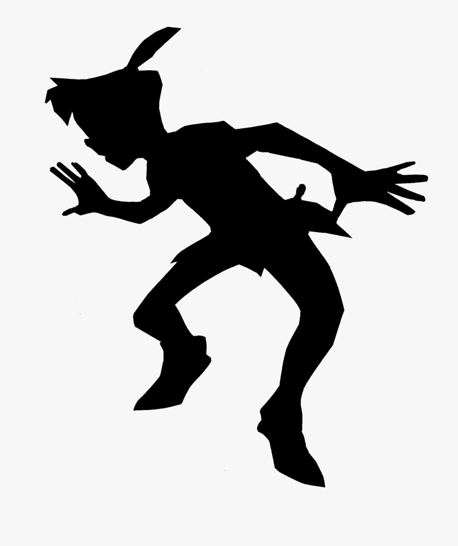 Peter Pan Png - Peter Pan Clipart Shadows Transparent, Transparent Clipart