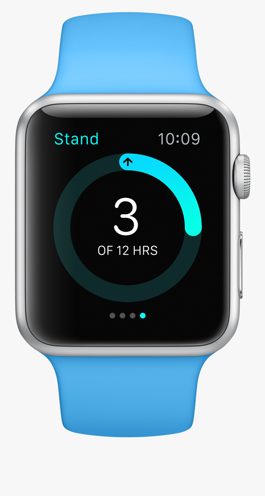 Clip Art Most Popular Apple Watch Face - Apple Watch Home Screen Mockup, Transparent Clipart