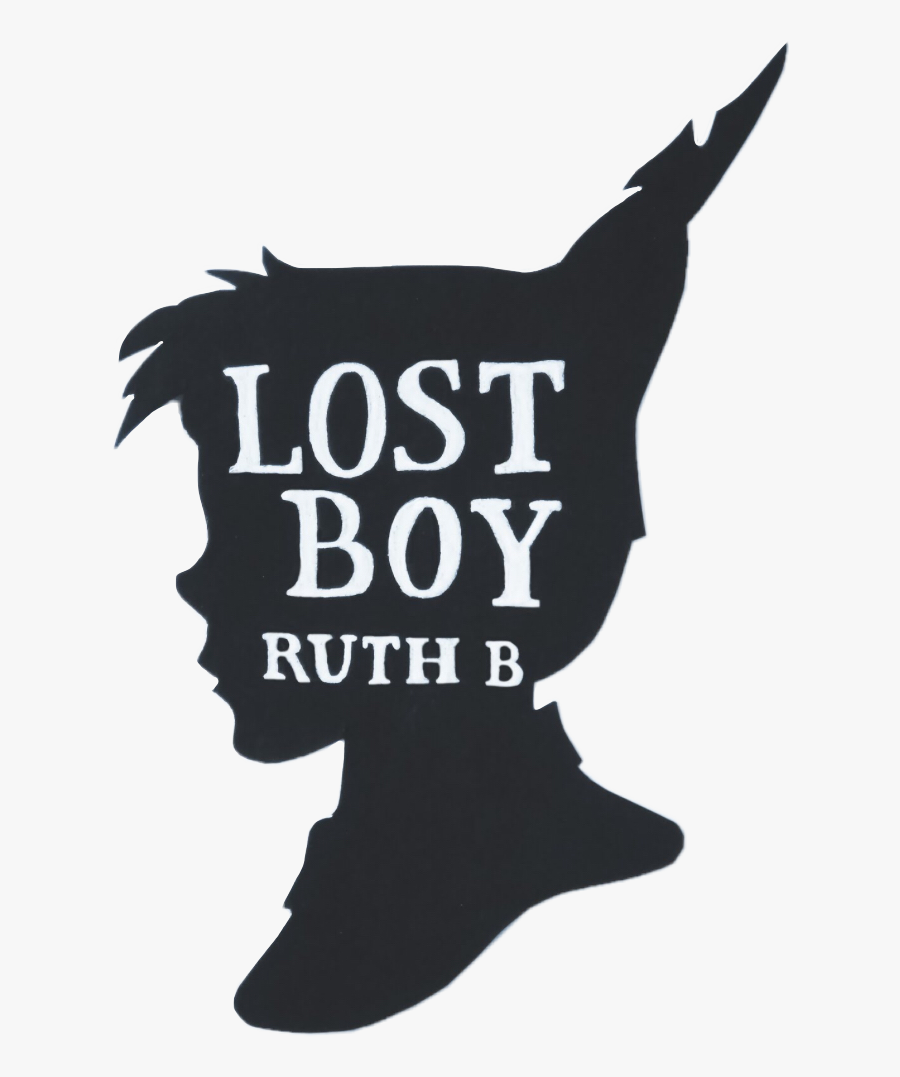 #lost Boy #peter Pan #black #ruth B #cool #freetoedit - Badge, Transparent Clipart