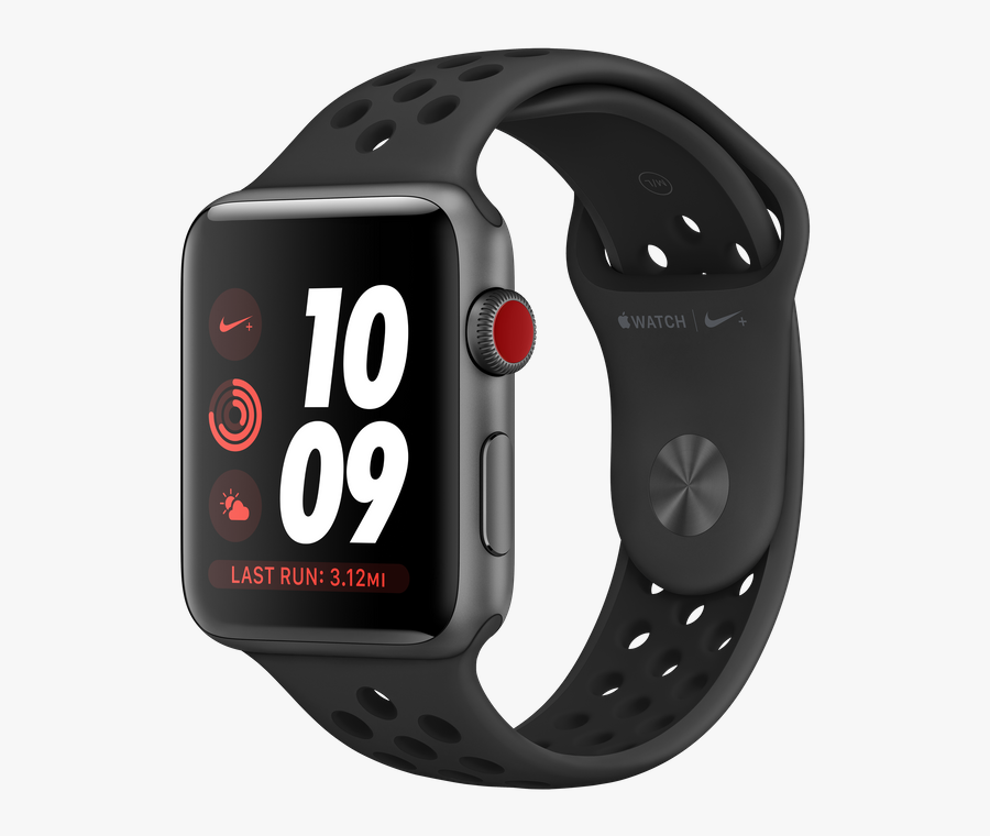 Transparent Mm Clipart - Series 3 Nike Apple Watch, Transparent Clipart