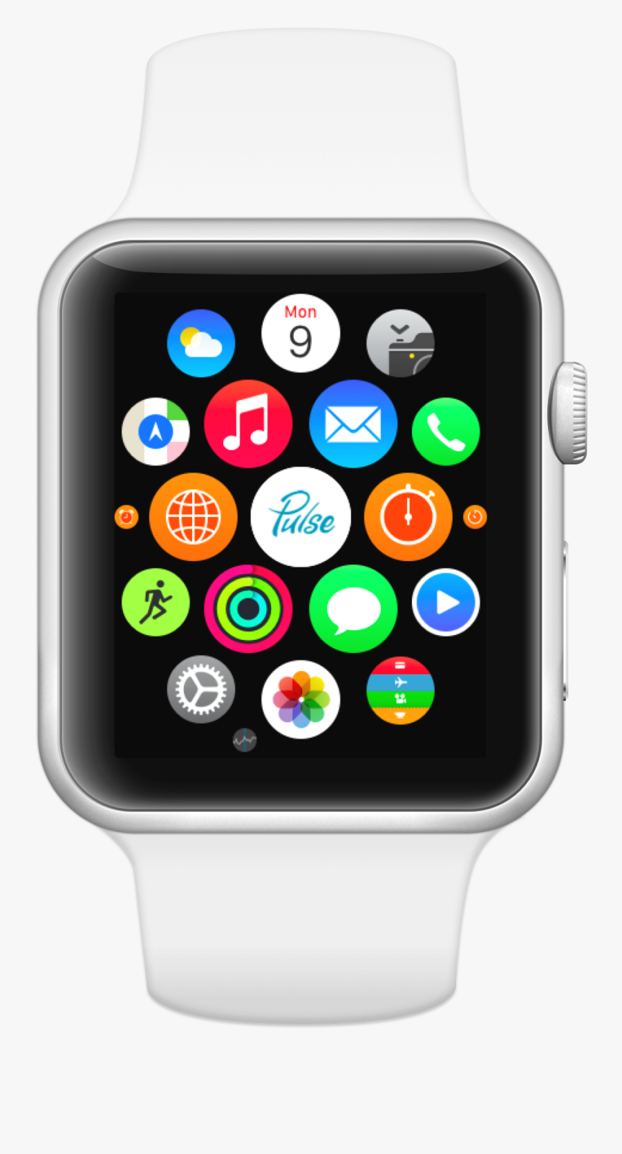 You Have An Apple Watch That"s Great The Virgin Pulse - Apple Watch Band Ice Cream, Transparent Clipart