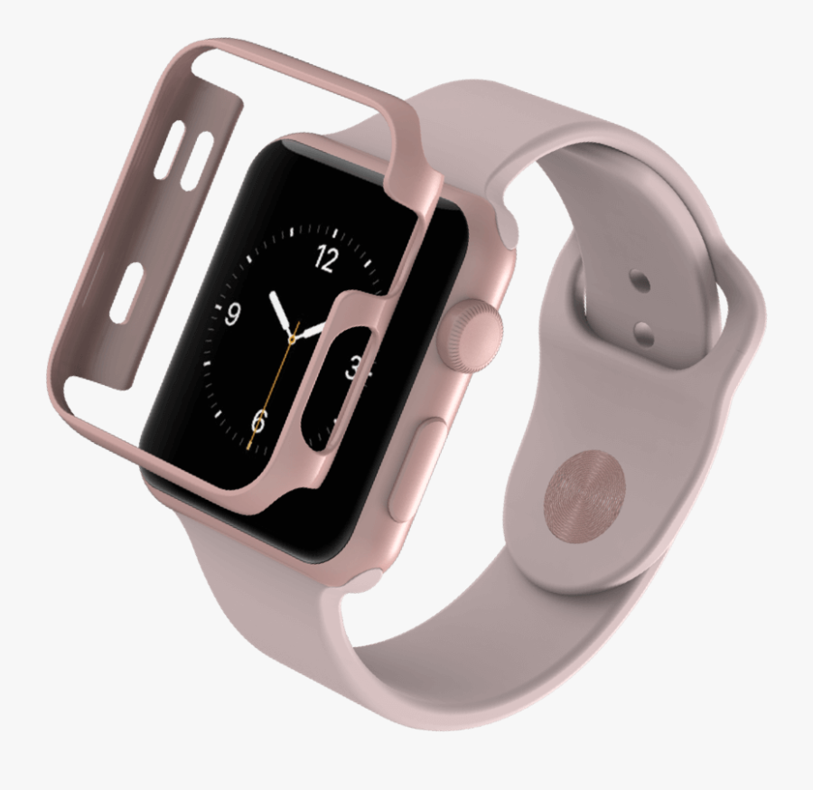 Transparent Apple Watch Clipart - Zagg Bumper Case Apple Watch, Transparent Clipart