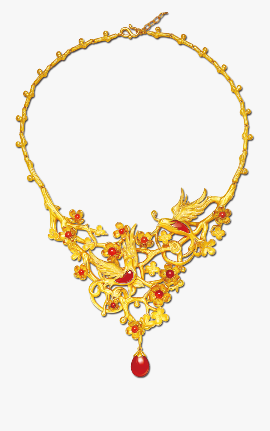 Necklace Gold Jewellery Fashion Accessory - Transparent Background Jewellery Png, Transparent Clipart