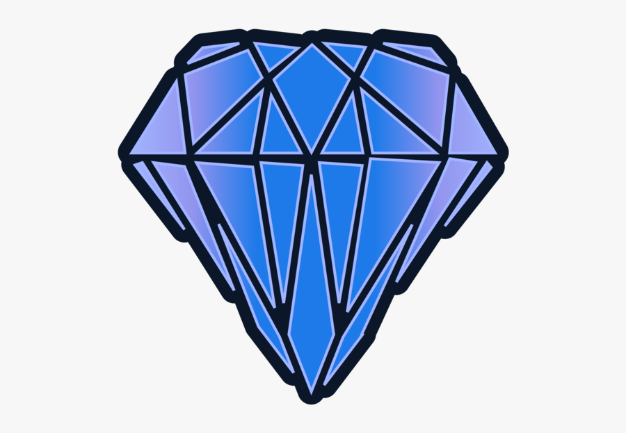 Blue,cobalt Blue,electric Blue - Triangle, Transparent Clipart