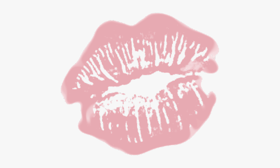 Kisses Lips - Lip Print Tattoos, Transparent Clipart