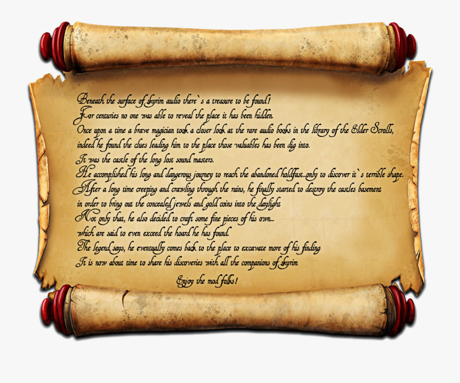 Scroll Intro Clipart - Young Womens Of Malolos Summary, Transparent Clipart