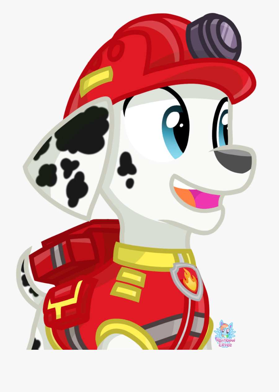 Marshall Of The Paw Patrol - Cartoon , Free Transparent Clipart ...