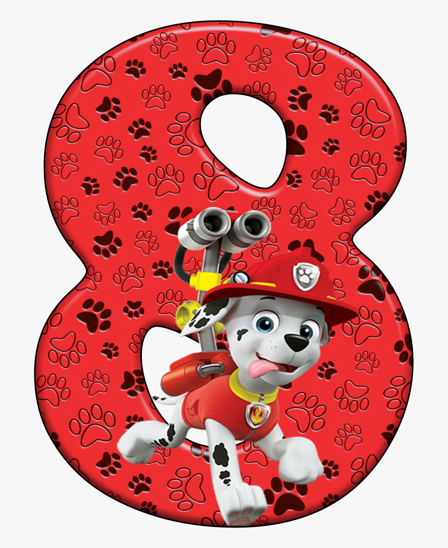 Transparent Patrulha Canina Png - Paw Patrol Letter Design, Transparent Clipart