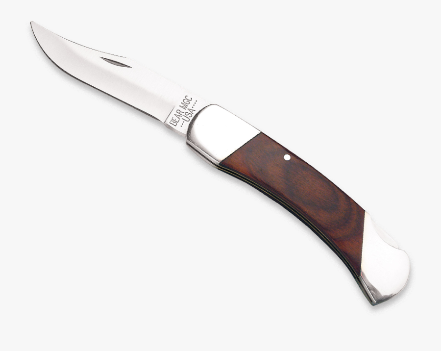 Bear And Sons Lockback, Transparent Clipart