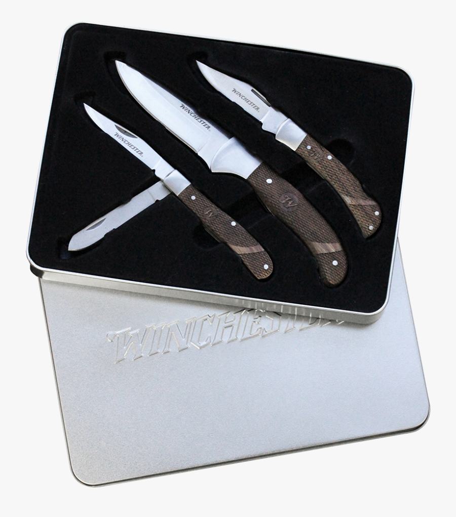 Winchester Rosewood Pocket Knife Set - Utility Knife, Transparent Clipart