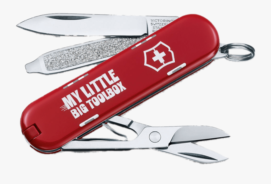 Victorinox My Little Big Toolbox - Victorinox Classic My Little Big Toolbox, Transparent Clipart