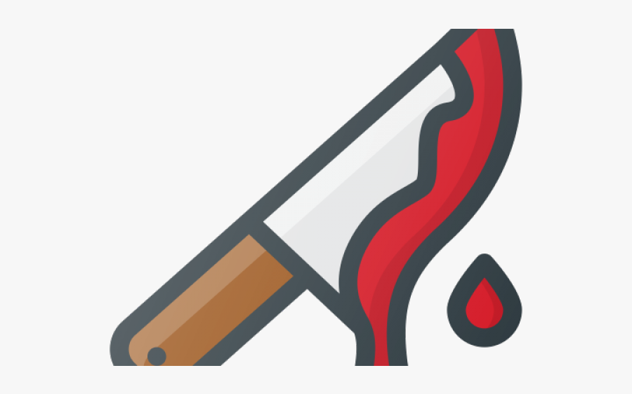 Knife With Blood Cartoon , Free Transparent Clipart - ClipartKey