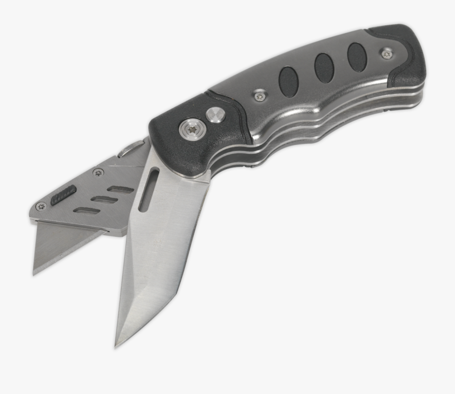 Transparent Pocket Knife Png - Utility Knife, Transparent Clipart
