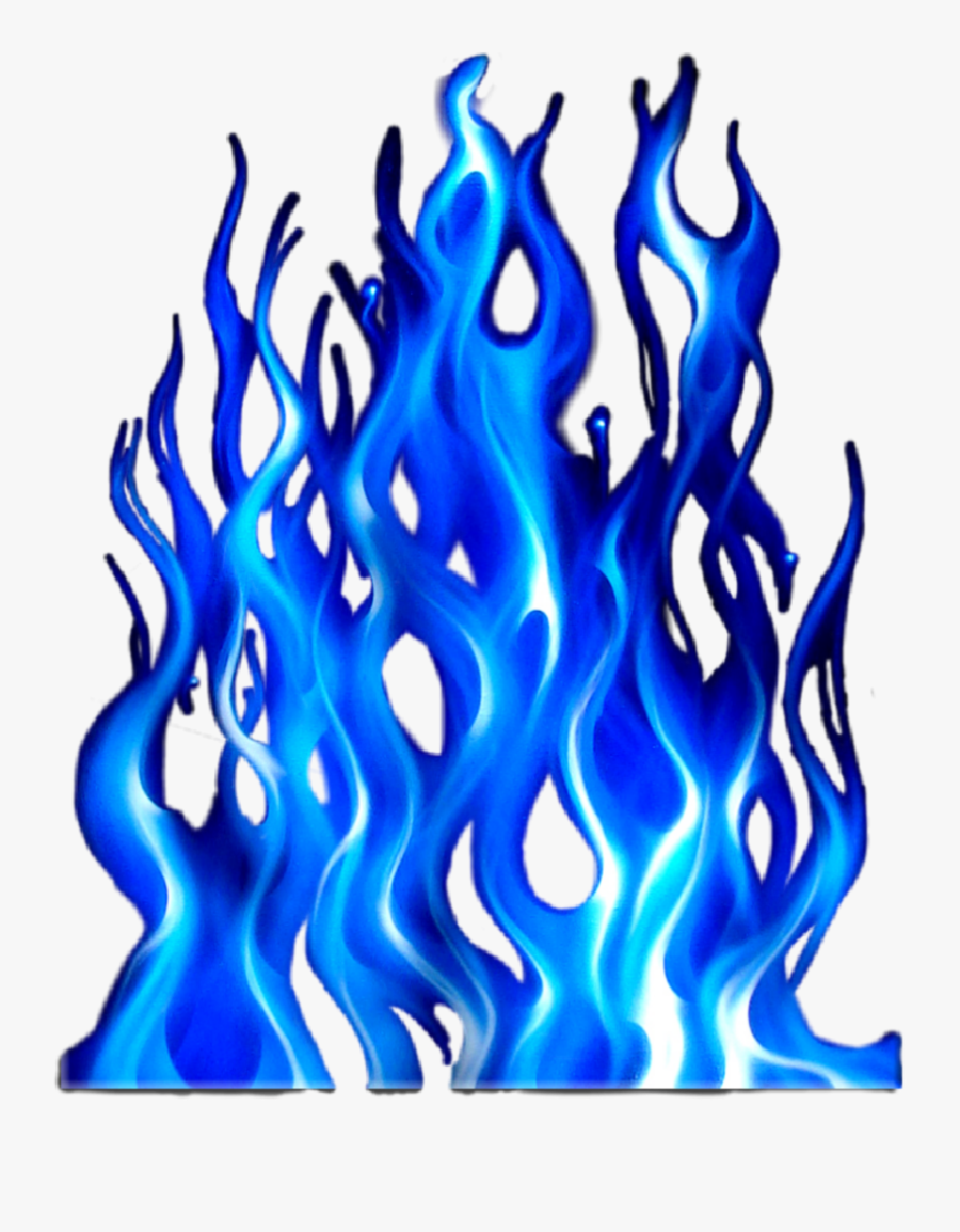 #freetoedit #blue #flame #fire - Flame, Transparent Clipart