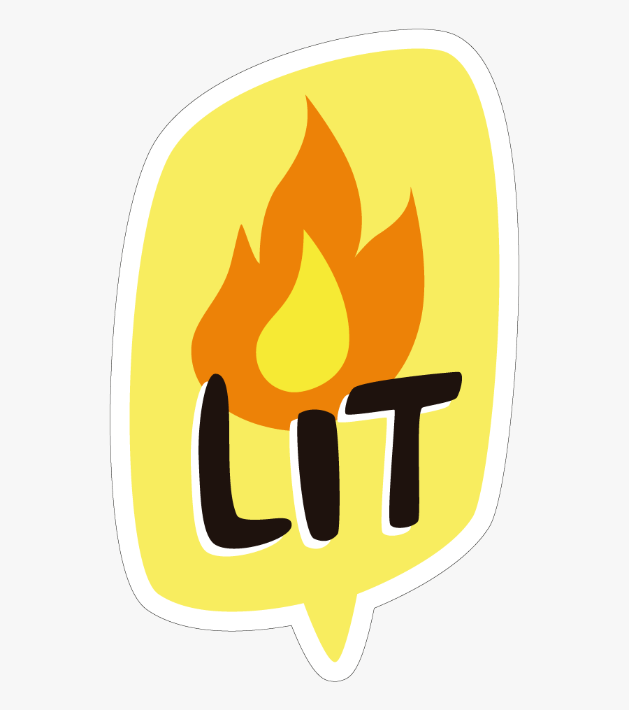 Lit Word Clipart , Png Download, Transparent Clipart