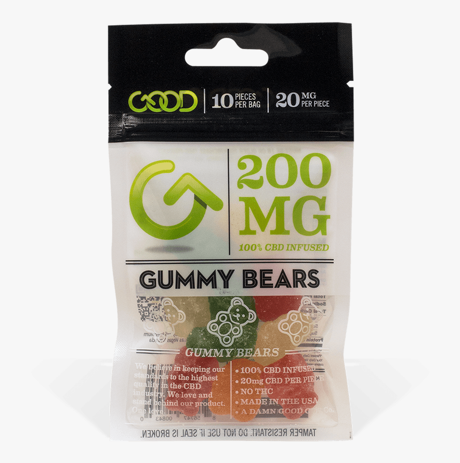 Transparent Gummy Worm Png - Good Cbd Lemon Drops, Transparent Clipart