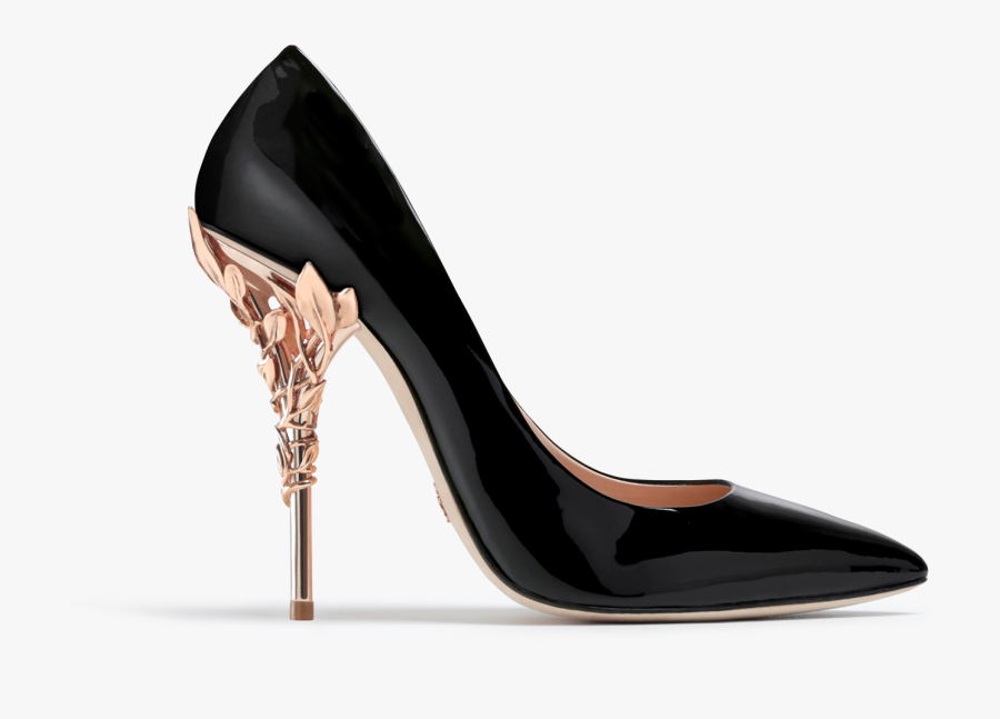 Heels Png - Ralph And Russo Black Heels, Transparent Clipart