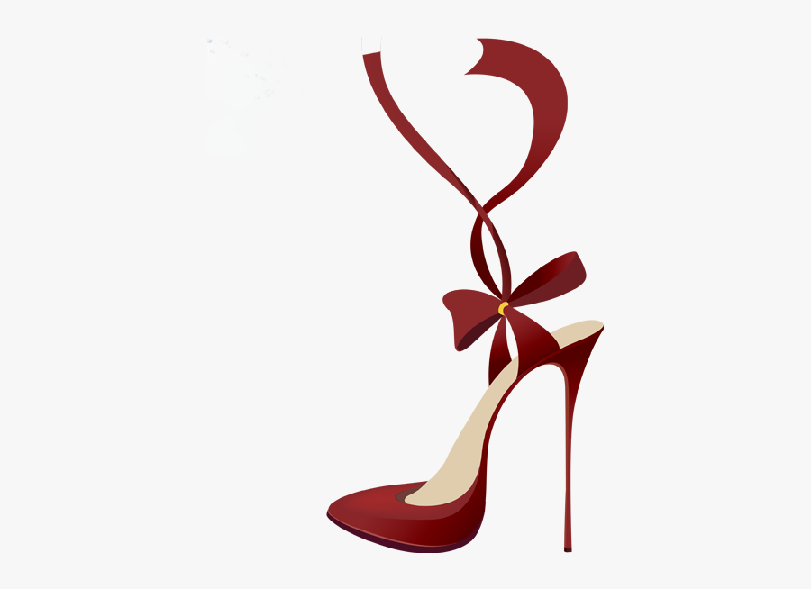 High Heeled Footwear Shoe - High Heels Art, Transparent Clipart