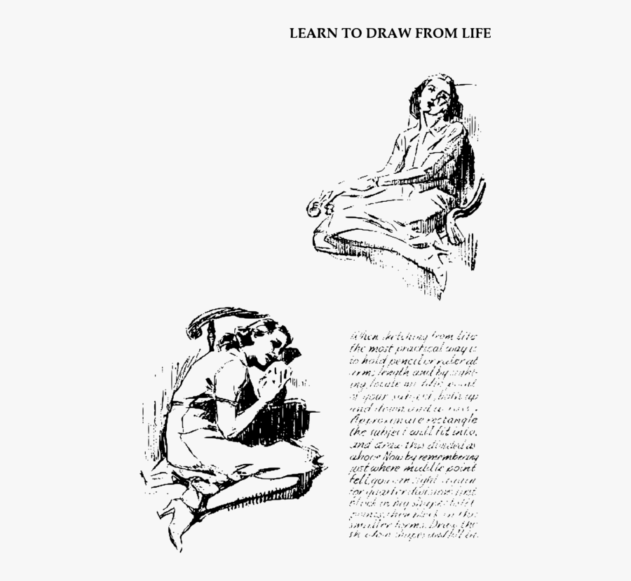 Art,monochrome Photography,text - Drawing, Transparent Clipart