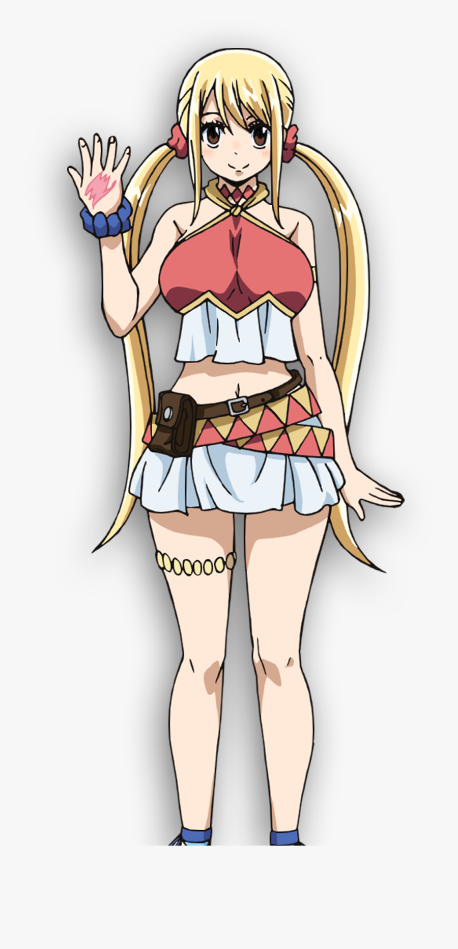 Fairy Tail Dragon Cry Watch Online - Lucy Heartfilia Dragon Cry Outfit, Transparent Clipart