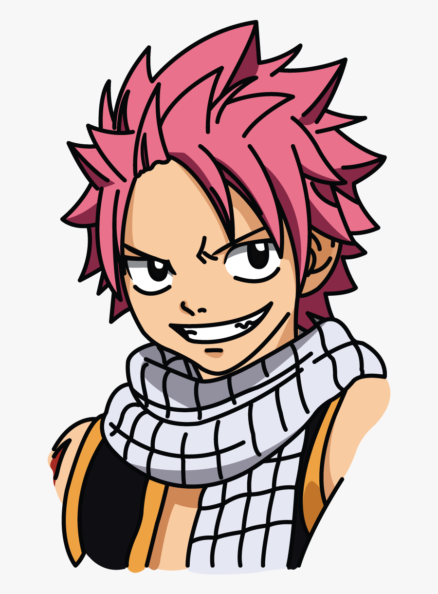 Natsu Chibi Png -http Drawingmanuals Com - Fairy Tail Natsu Drawing Easy, Transparent Clipart