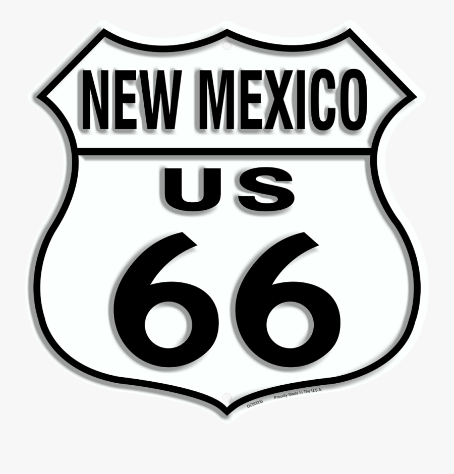 New Mexico Route - California Route 66 Logo, Transparent Clipart