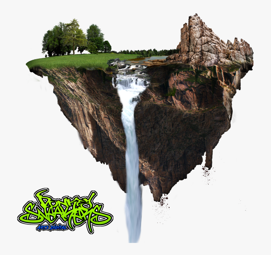 Island By Donkeysneakers On - Floating Island Png, Transparent Clipart