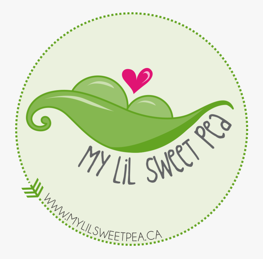 My Lil Sweet Pea - Label, Transparent Clipart