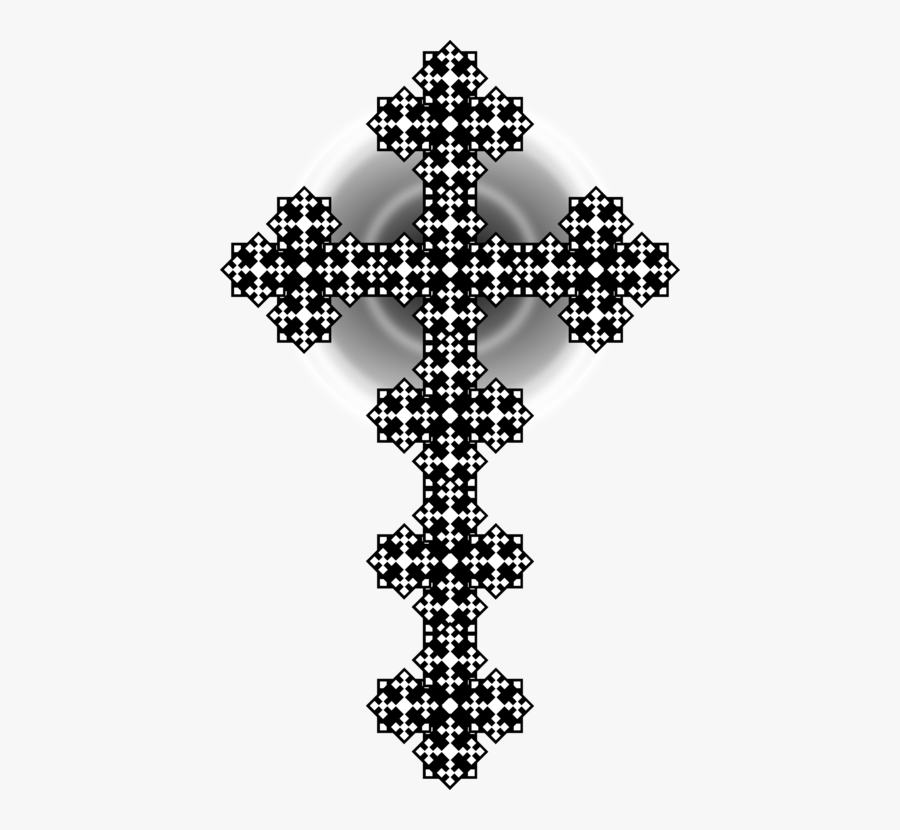 Symmetry,monochrome Photography,symbol - Cross, Transparent Clipart