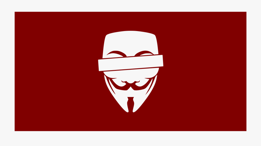 Clipart - Anonymous Censored - Red - Censored Red, Transparent Clipart