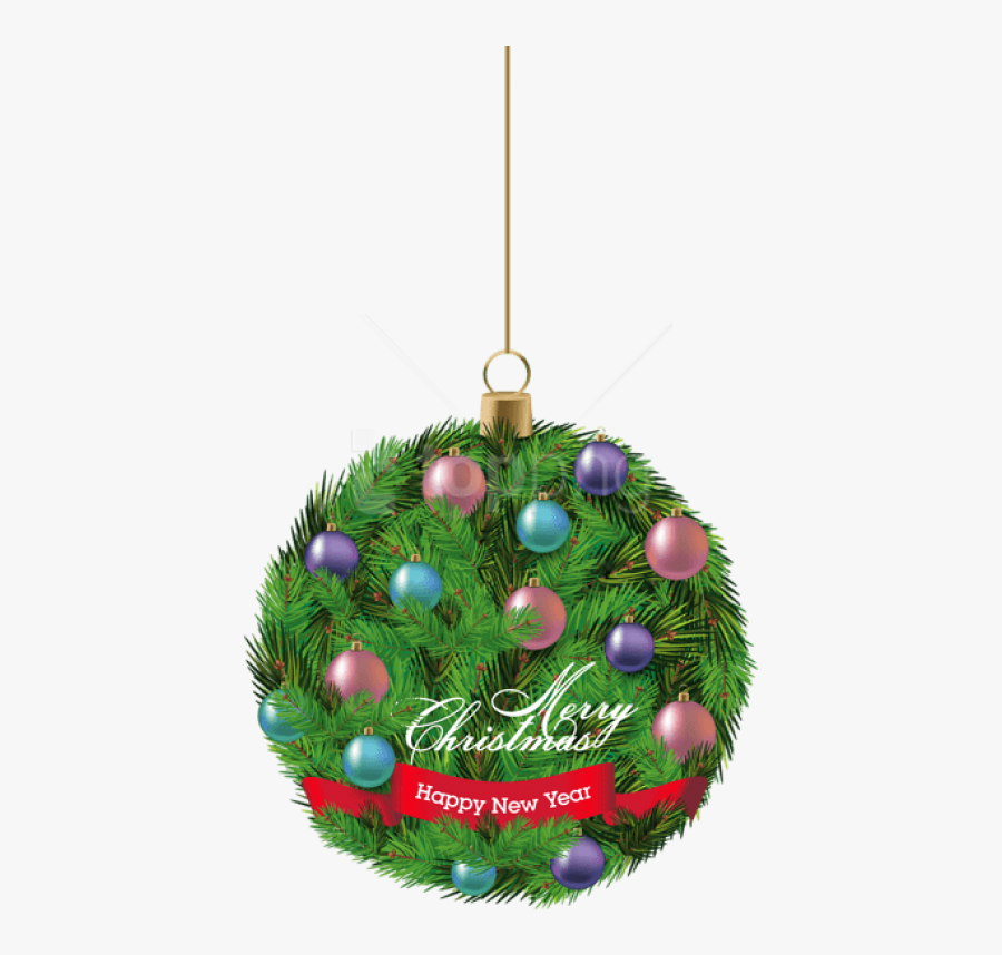 Hanging Christmas Ornaments Png Download - Christmas Day, Transparent Clipart