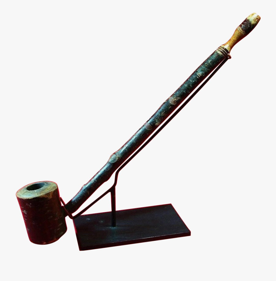 Transparent Tobacco Pipe Clipart - Native Smoking Pipe, Transparent Clipart